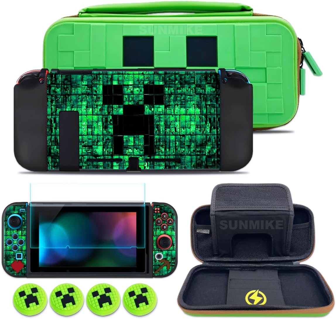 Carrying Case for Nintendo Switch with Essential Accessories
