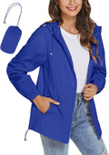 TCOT Womens Rain Jackets Waterproof Windbreaker (Style D8RD)