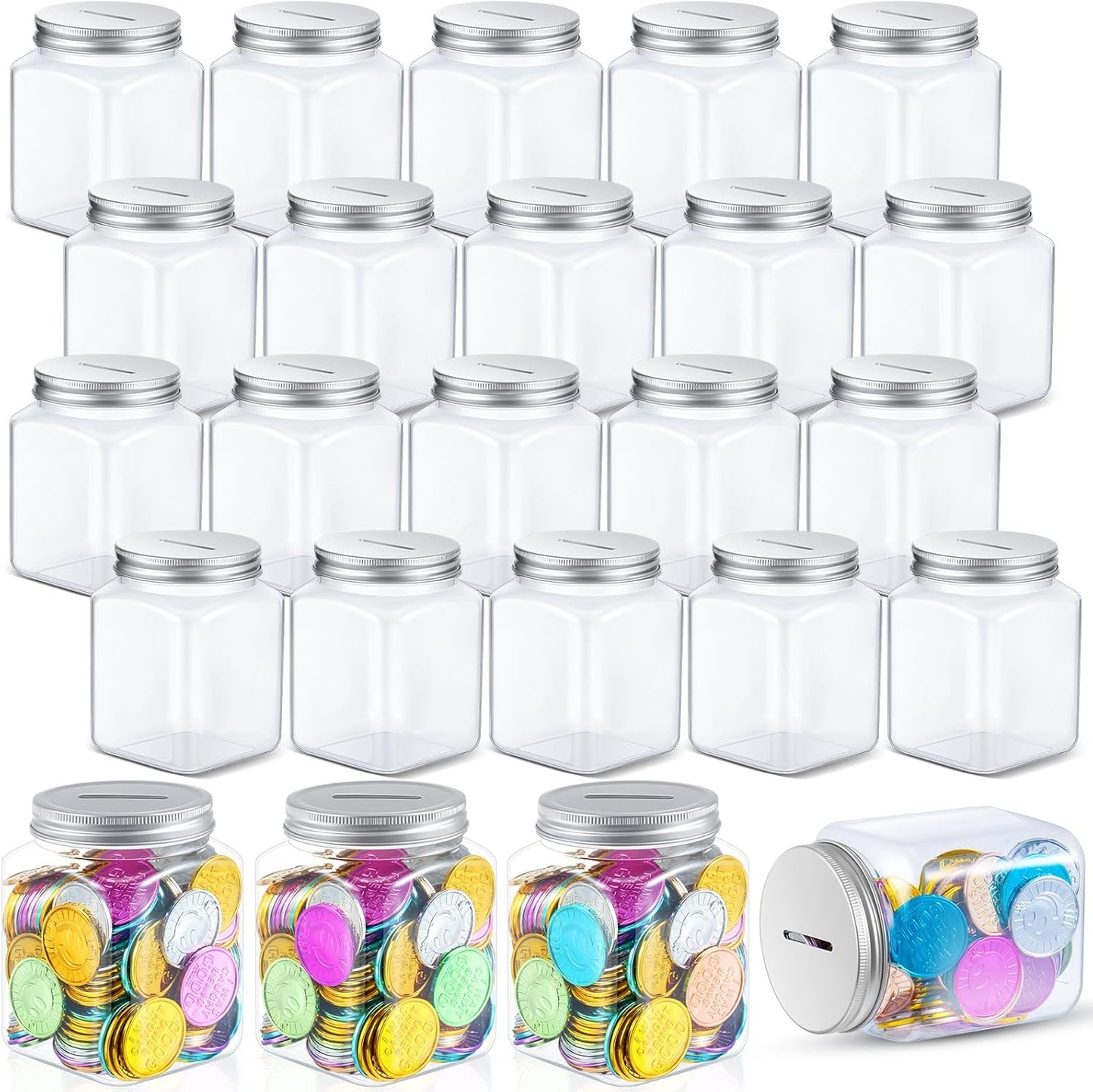 48 Pieces Reward Jars for Kids - Behavior Management Tools