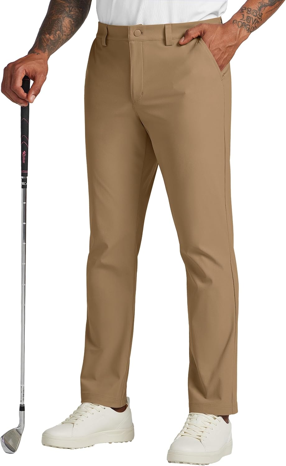 Willit Mens Golf Pants Quick Dry Stretch Dress Pants for Work