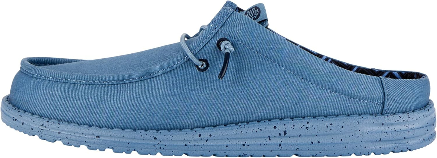 HEYDUDE Mens Wally Slip On Loafers for Ultimate Comfort