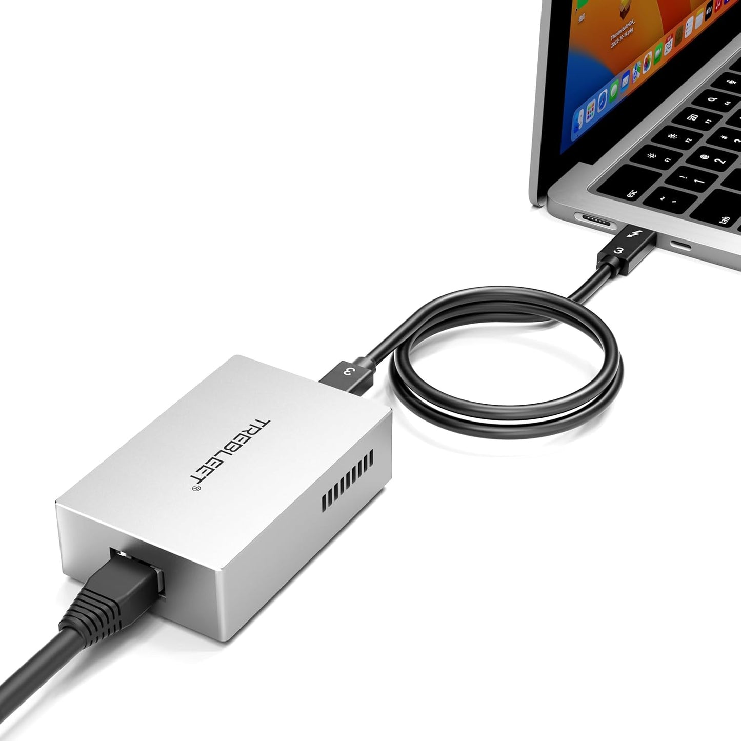 TREBLEET USB4 10GbE Ethernet Adapter for High-Speed Networking