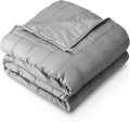 Weighted Blanket All-Natural 100% Cotton 48x72 15lbs - Soothing