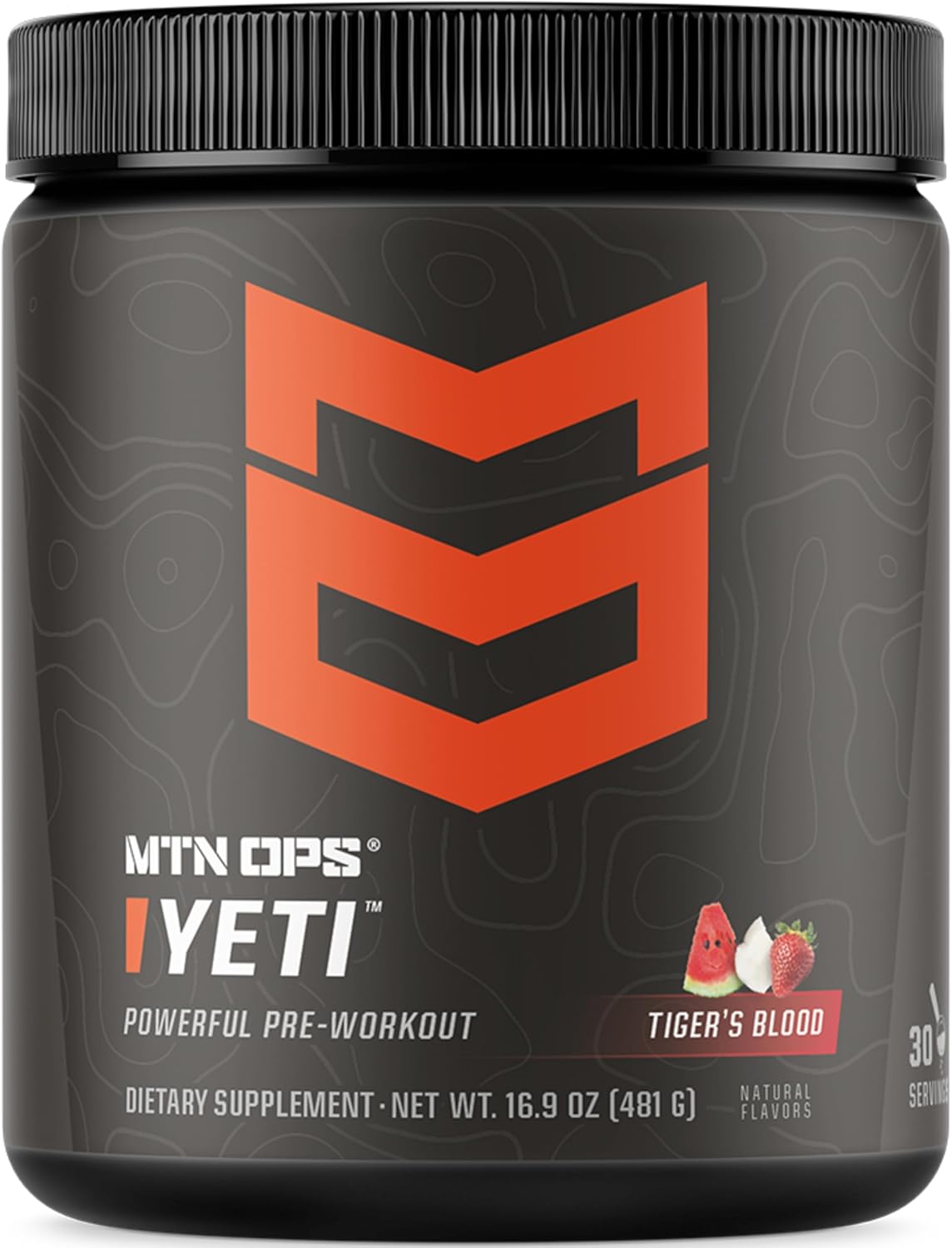 MTN OPS Yeti Pre-Workout Powder for Enhanced Energy & Focus