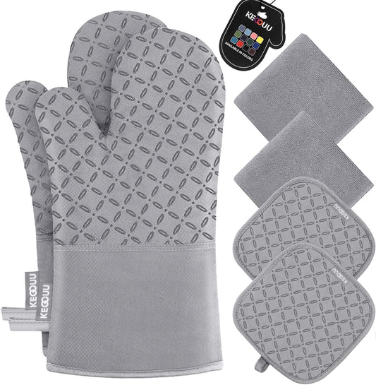 High Heat Resistant Gloves Set for Cooking