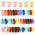 45pcs Makeup Sponge Blender Set - Versatile Latex-Free Sponges