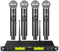 Aokeo Wireless Microphones System for Karaoke and Events