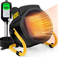 1500W Greenhouse Heater: Fast Heat, Digital Display, Safe, Winter Essential!