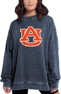 chicka-d NCAA womens Campus Pullover - Soft Burnout Fleece