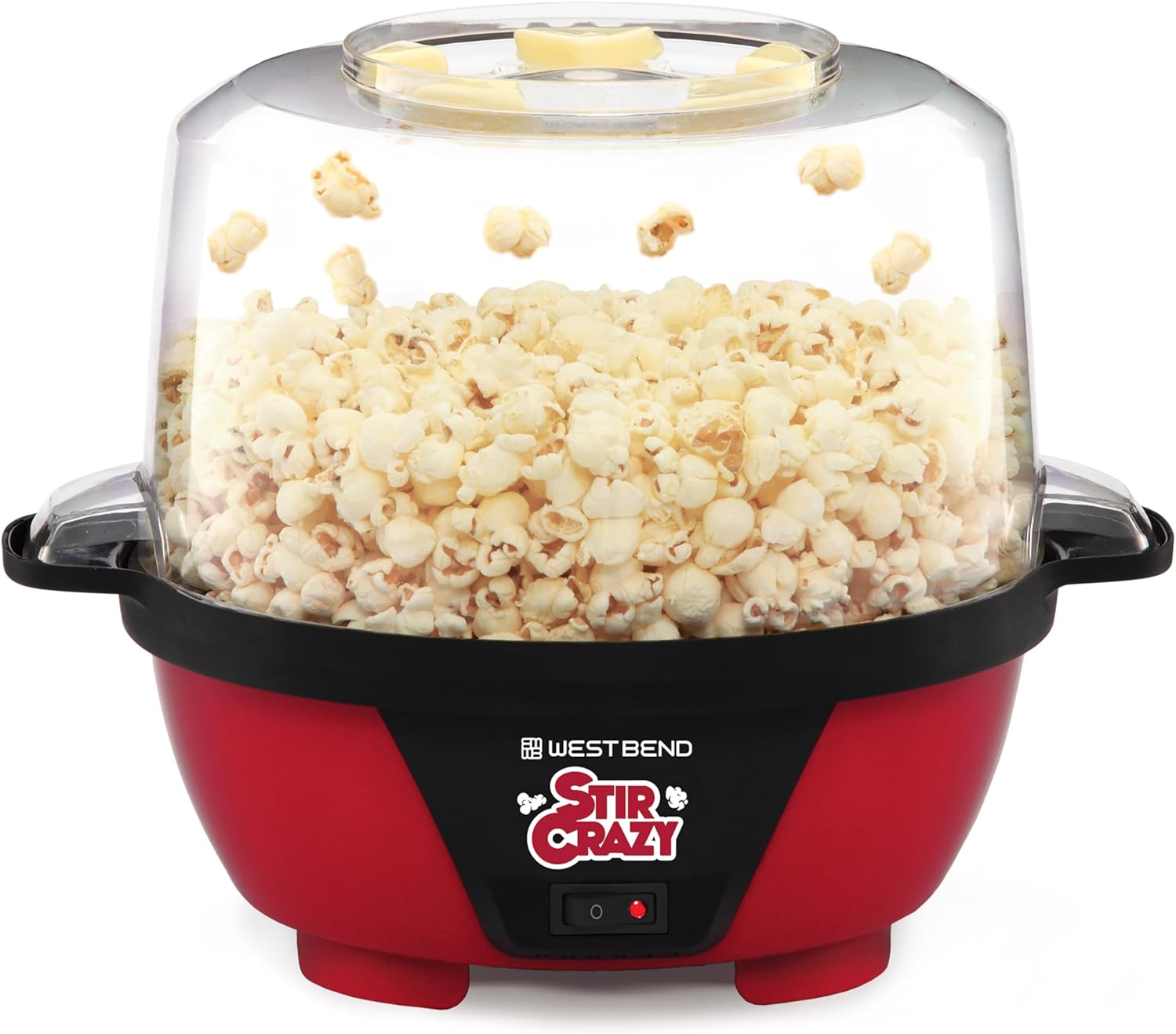 West Bend Stir Crazy Hot Oil Popcorn Popper for Movie Nights