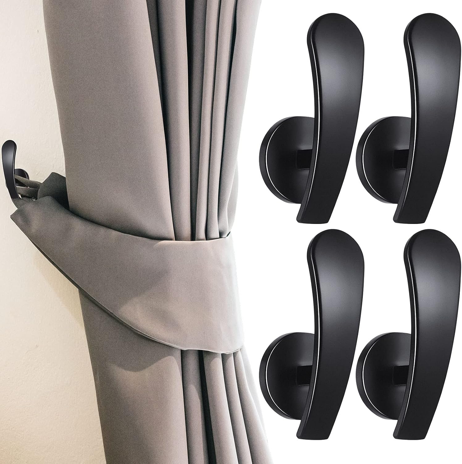 Stylish Furge Curtain Holdbacks - Set of 4
