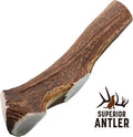 Giant Jumbo Whole Elk Antler for Dogs XXX - Long Lasting Chew