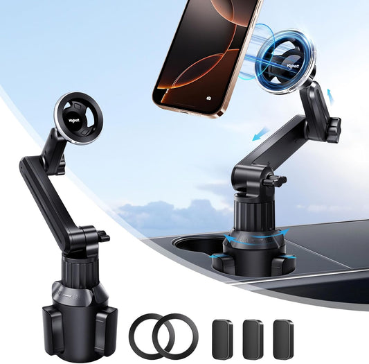MagSafe Cup Phone Holder for Tesla: Magnetic Mount
