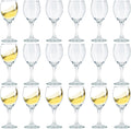 Limoncello Glasses Shot Glasses with Stem 4.5 oz Set of 18 - Petite