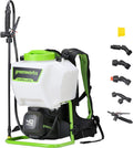 Greenworks 40V Cordless Backpack Sprayer - 4 Gallon Capacity