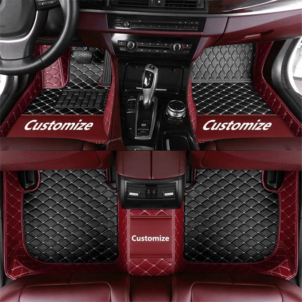 Custom Fit Car Floor Mats - Premium Leather Liners for Vehicles