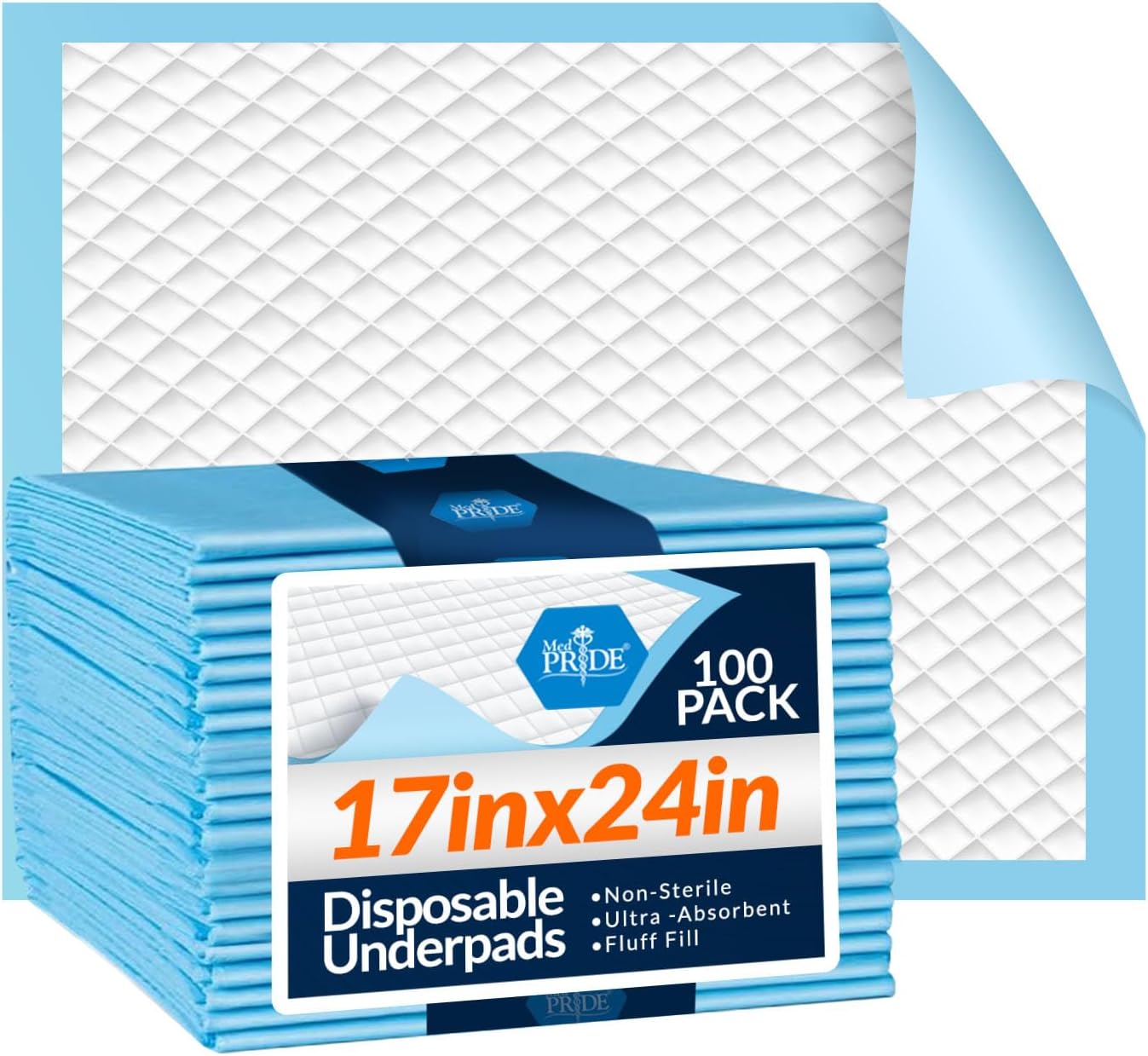 MED PRIDE Disposable Underpads for Ultimate Comfort and Protection