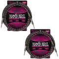 Ernie Ball Braided Instrument Cable Set for Superior Sound Quality