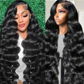 30 Inch Body Wave Lace Front Wig Human Hair - Natural Body Wave