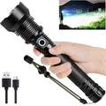 Rechargeable LED Flashlights High Lumens 90,000 Lumens Super Bright