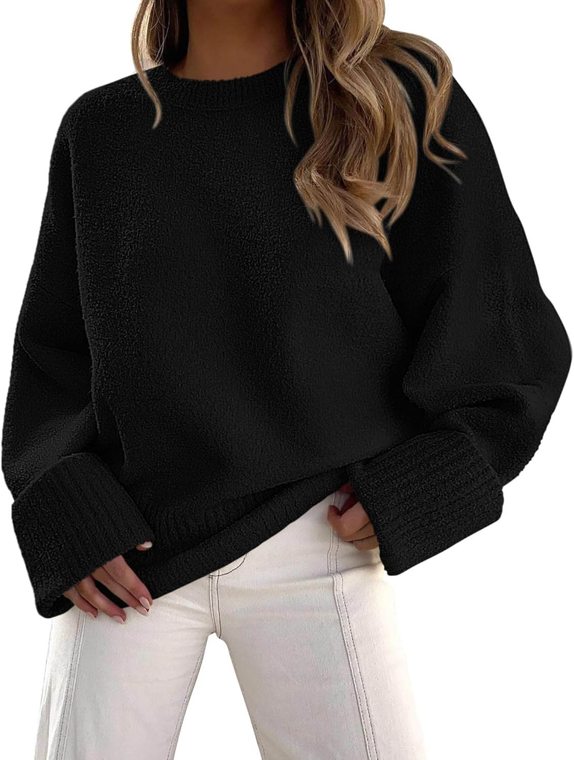 PRETTYGARDEN Women's Fall Oversized Sweaters for Cozy Style
