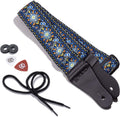 KLIQ Vintage Woven Guitar Strap - Comfort & Style!
