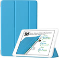 Blue DuraSafe Case for iPad 10.2 9th 8th 7th Gen - Slim Trifold Cover