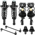 Front and Rear Strut Assembly & Sway Bar Links for 2009-2013 Toyota