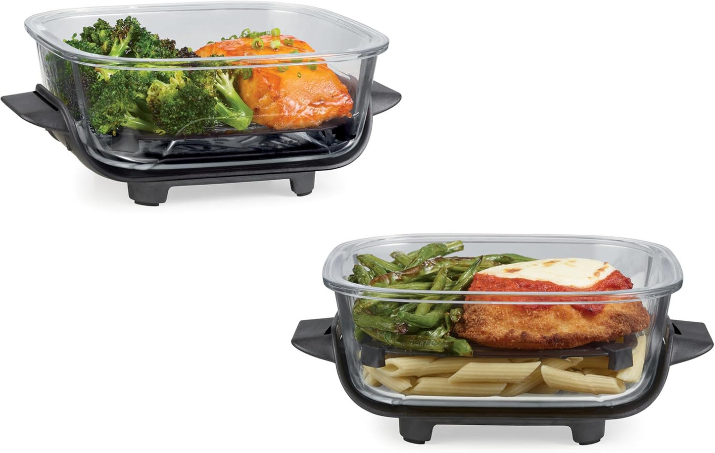 Ninja 6-Cup TempWare Glass Containers for Meal Prepping 2-Pack