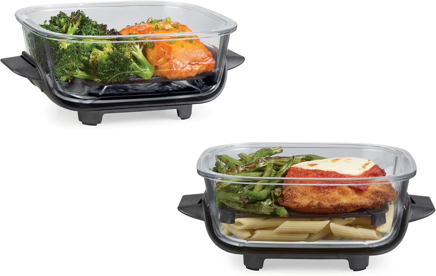 Ninja 6-Cup TempWare Glass Containers for Meal Prepping 2-Pack