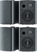 STUDIOFINIX 5.25 in 600W Indoor Outdoor Bluetooth Speakers - 4-Pack