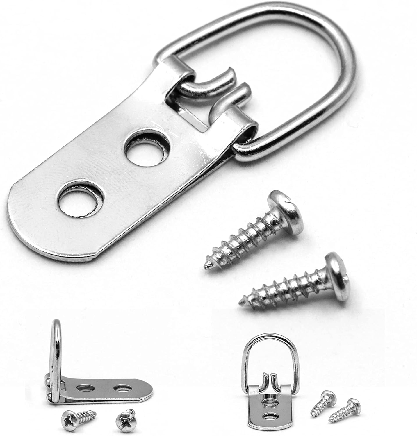 PHS Heavy Duty D Ring Picture Hangers for Secure Display