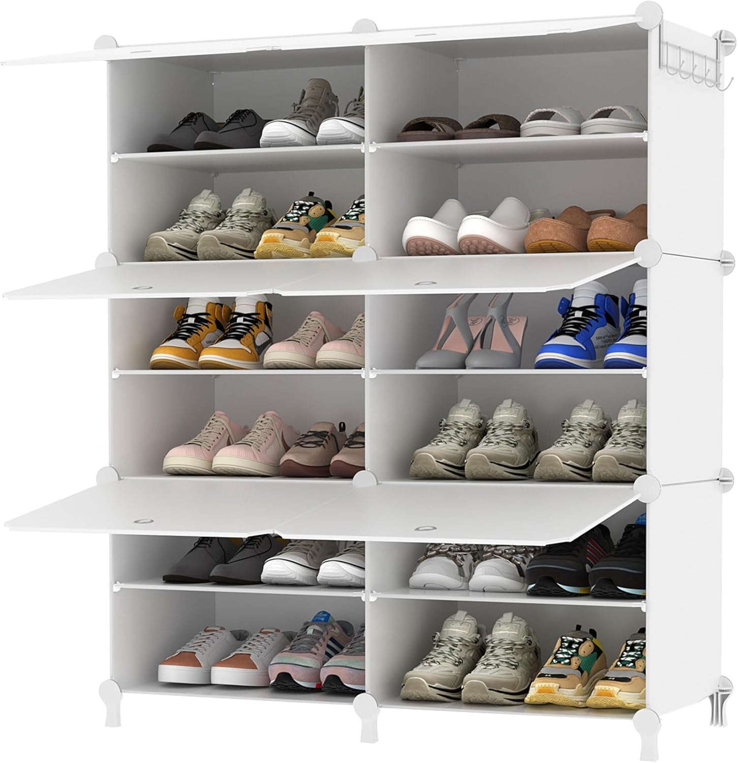 AWTATOS 6 Tier Shoe Rack for 32 Pair Shoe Storage Organizer