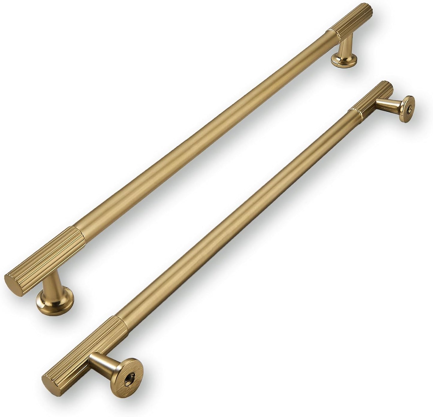 10 Inch Hole Center Cabinet Pulls in Champagne Bronze Finish