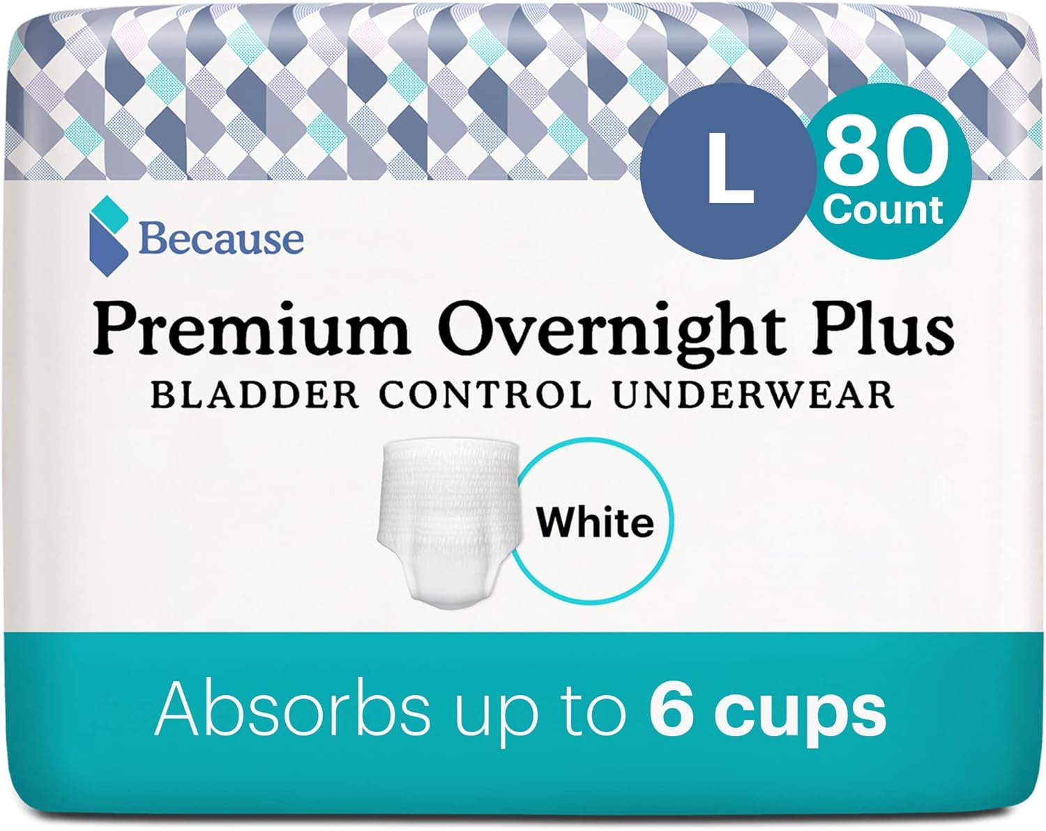 High Absorbency Adult Pull Ups for Nighttime - 80 Count