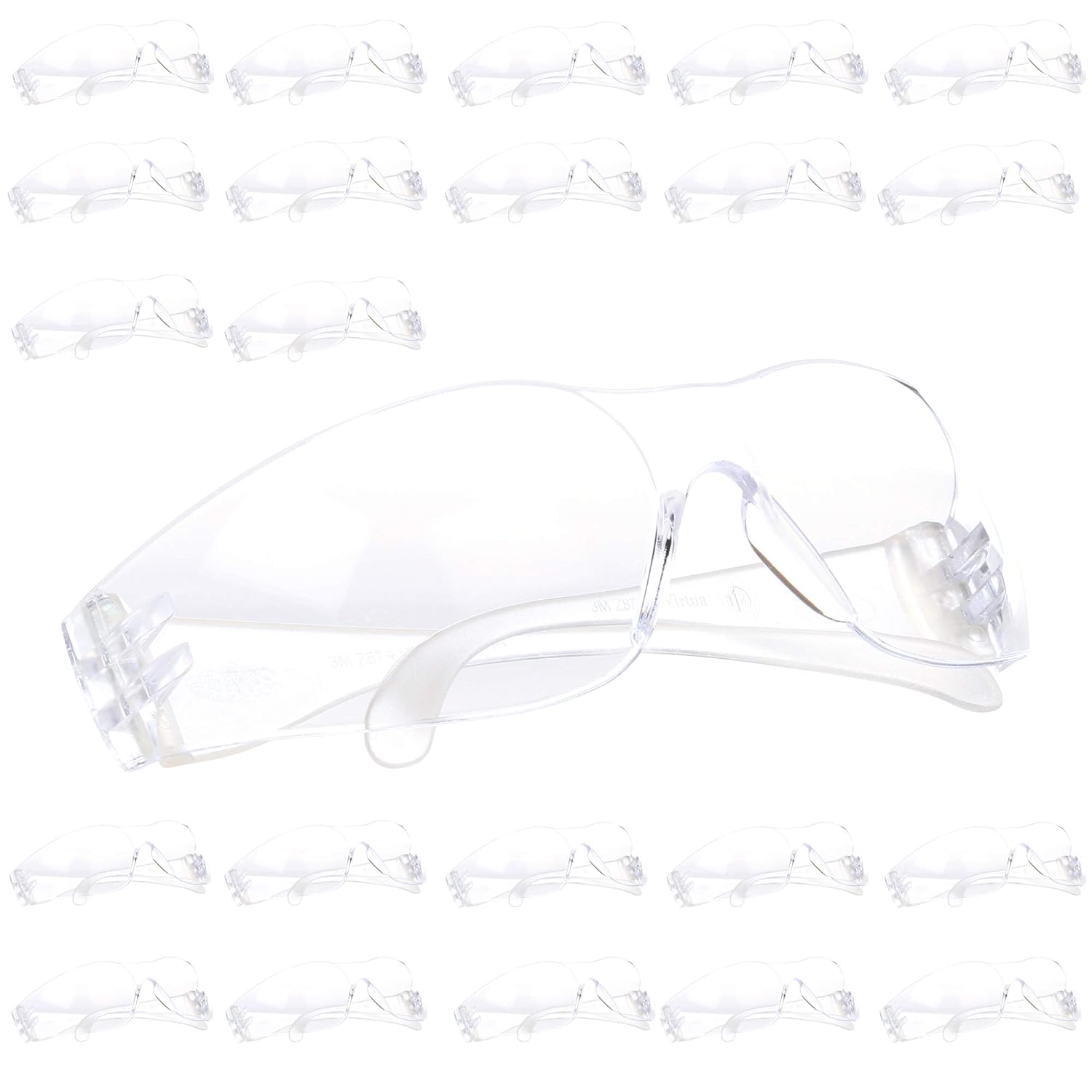 3M Virtua Safety Glasses Pack of 100 for Ultimate Eye Protection