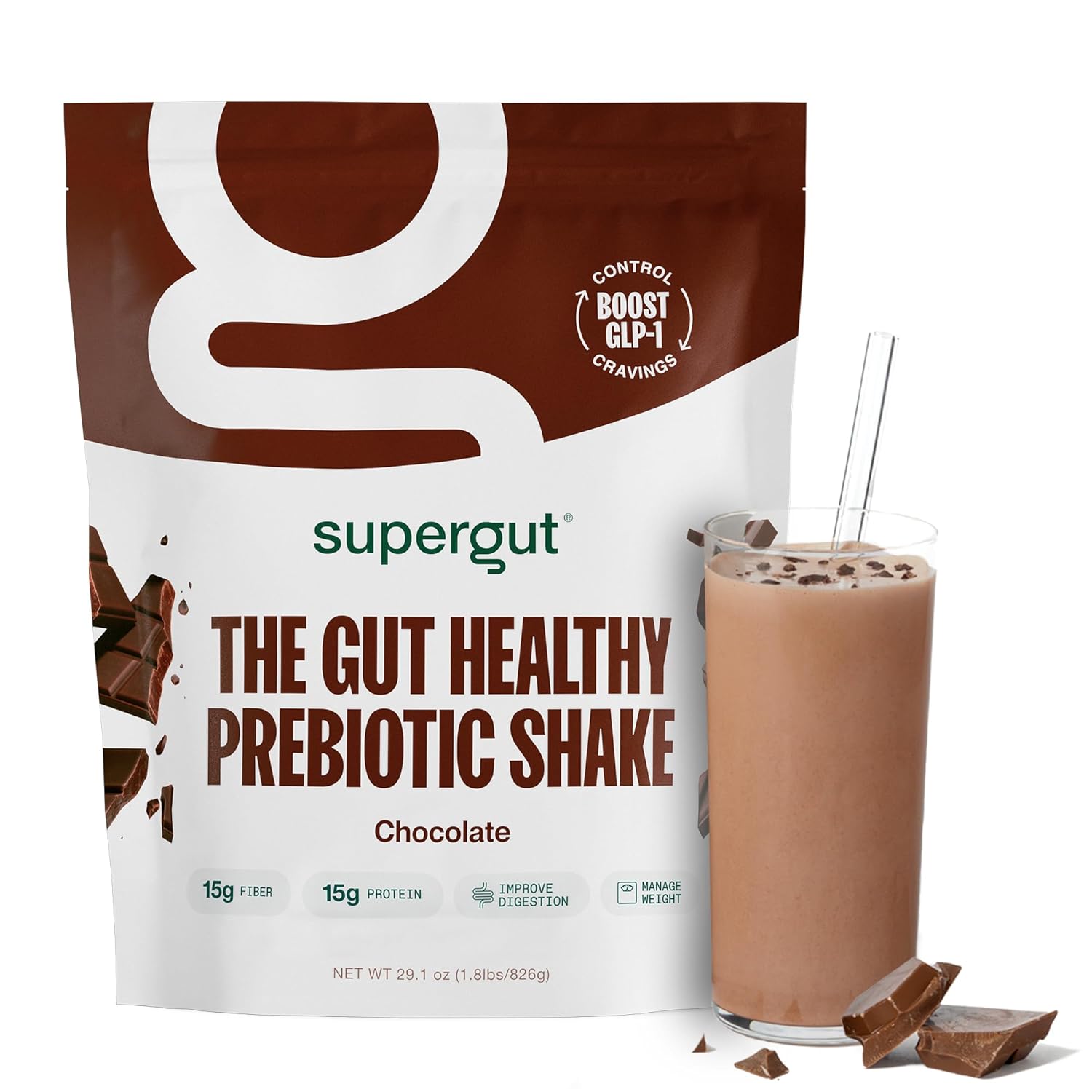 Supergut Prebiotic Shakes for Gut Health and Meal Replacement
