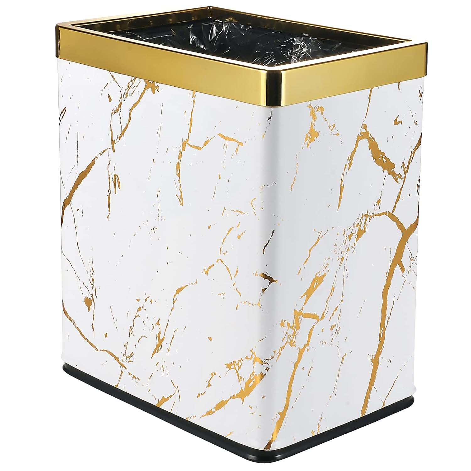 Small Office Trash Can with Slim Design for Any Room