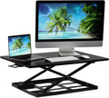 Standing Desk Converter Sit Stand Riser - Slim 2.5in Low Profile