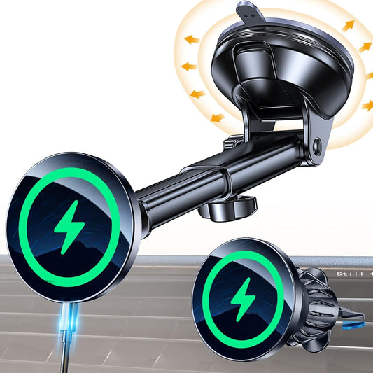 Wireless Magnetic Car Charger for iPhone