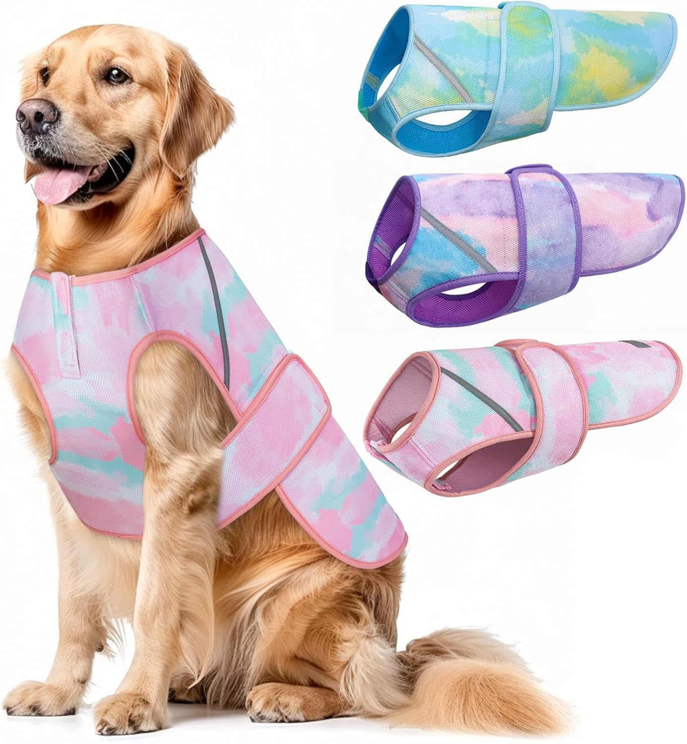 KYEESE Dog Cooling Vest for Large Dogs with UV Protection