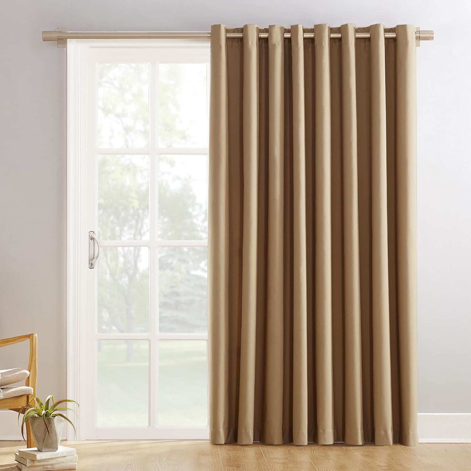 Sun Zero Easton Extra-Wide Blackout Grommet Curtain Panel Review