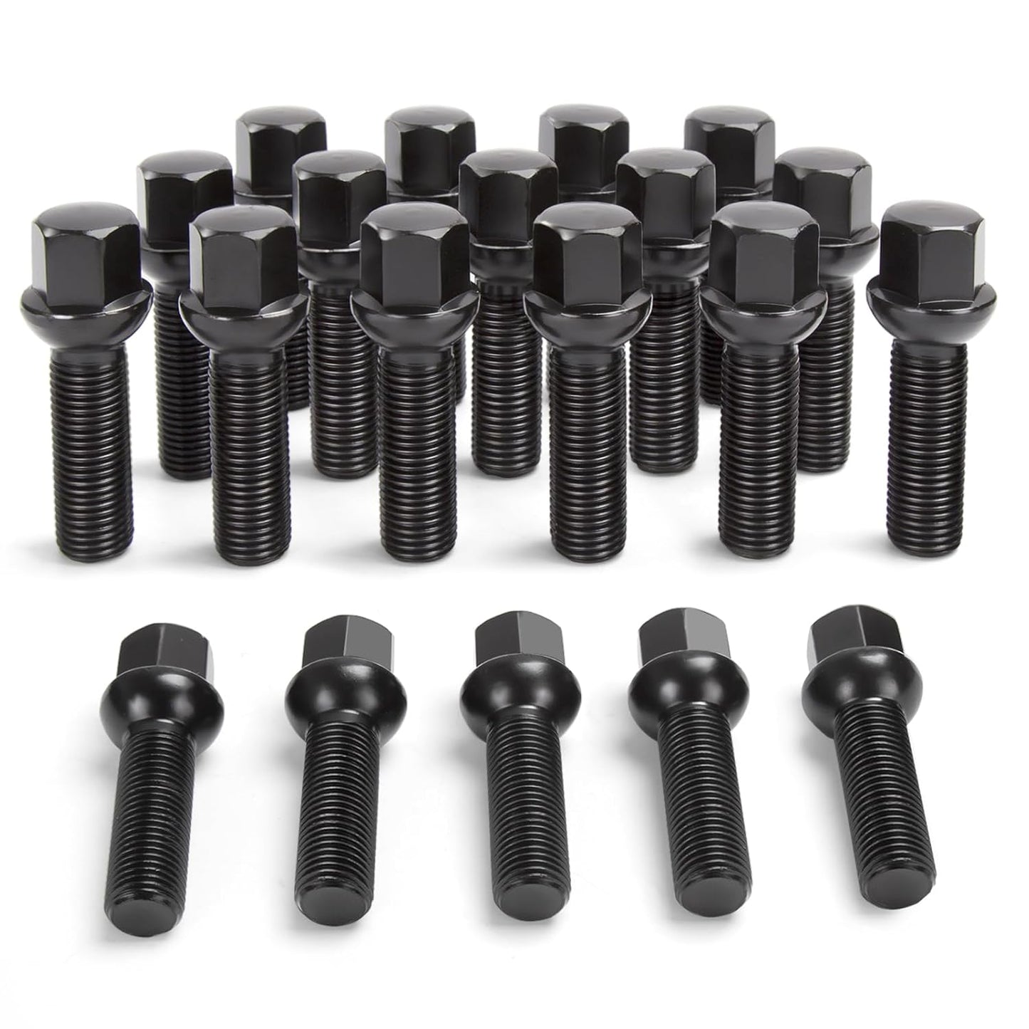 20PCS Extended Lug Bolts for Volkswagen Models with 45mm Shank