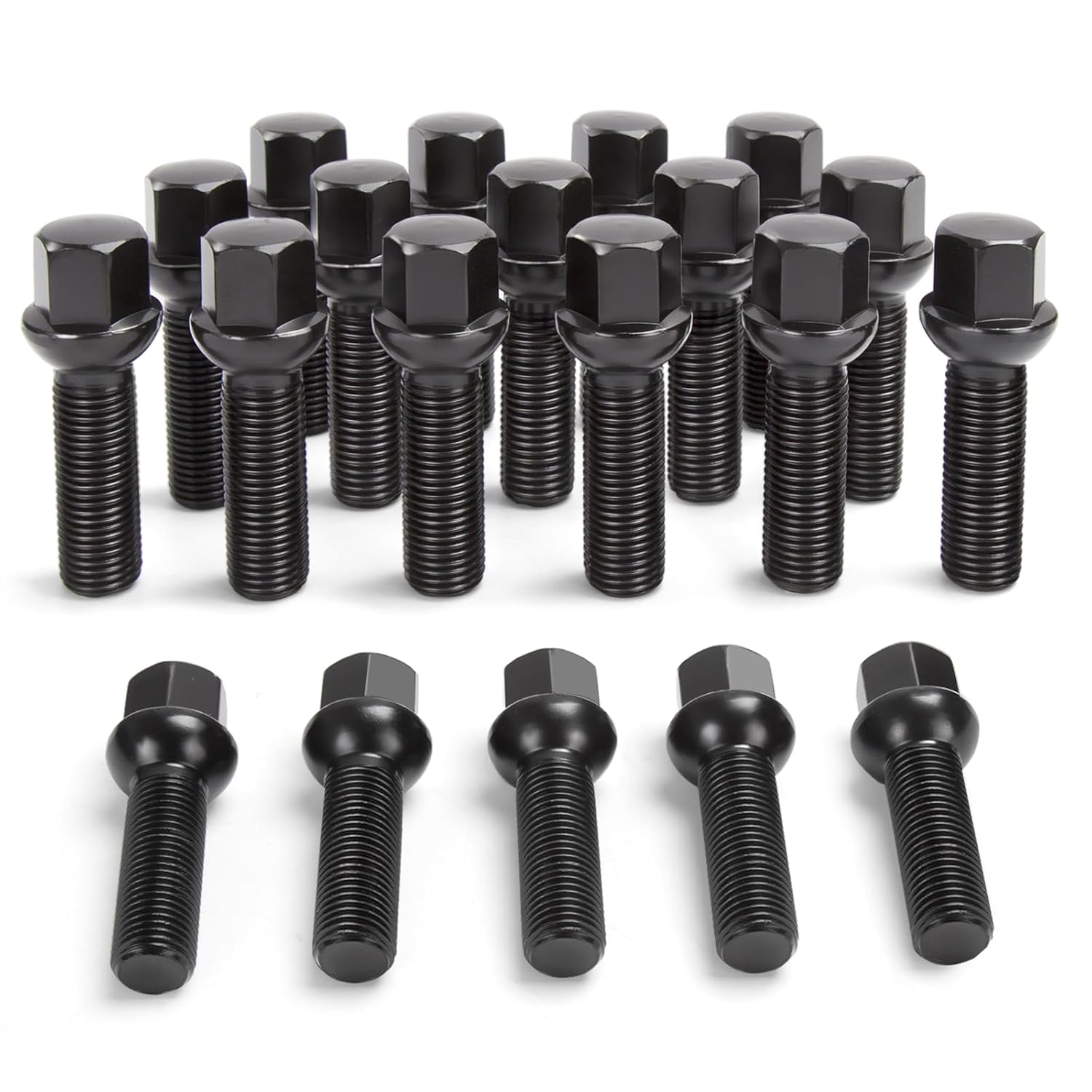 20PCS Extended Lug Bolts for Volkswagen Models with 45mm Shank