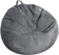 Stuffed Animal Storage Bean Bag Cover - Large Corduroy Organizer