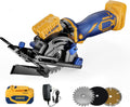 Mini Circular Saw Compatible with DEWALT 20V Max Battery - Compact