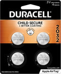 Duracell 2032 Lithium Battery 4 Count Pack - Reliable Coin Cell