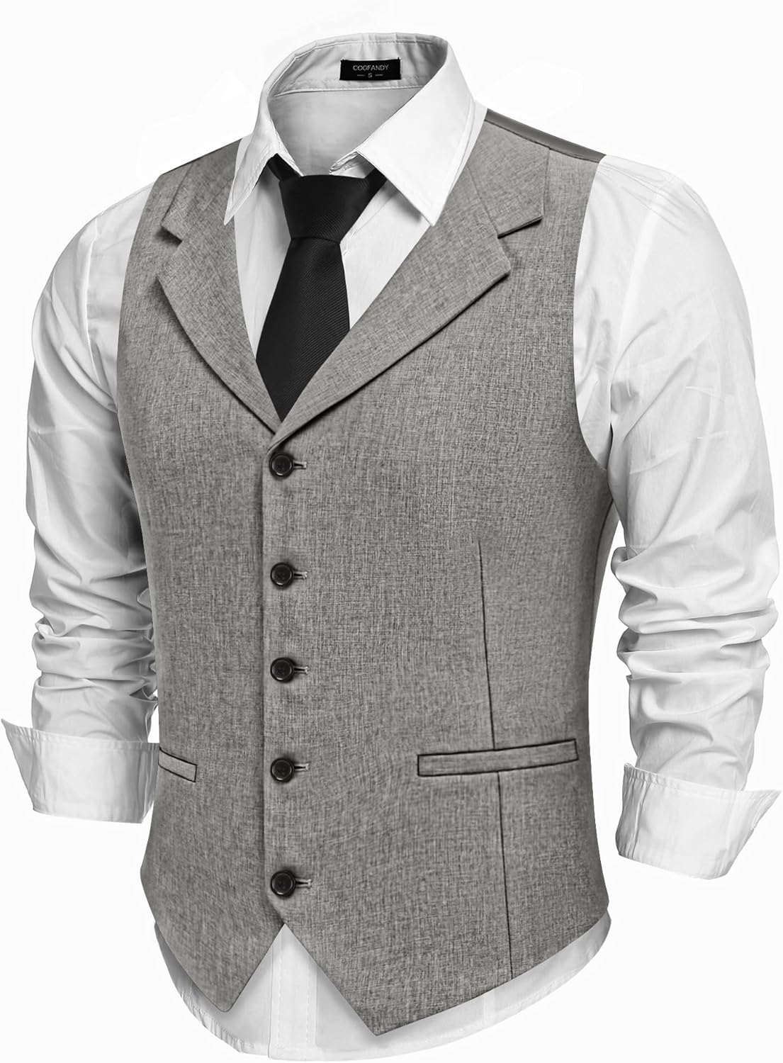 COOFANDY Men's Suit Vests Slim Fit Waistcoat for Every Occasion