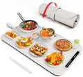 Food Warming Mat 27.5x16 in Electric Warming Tray - 7 Temps, Timer
