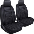 Front Car Seat Covers Waterproof Faux Leather - Universal Fit